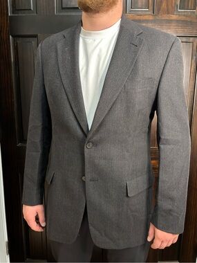 Vintage Tommy Hilfiger Pinstripe Blazer Sport Coat Jacket Men’s XL